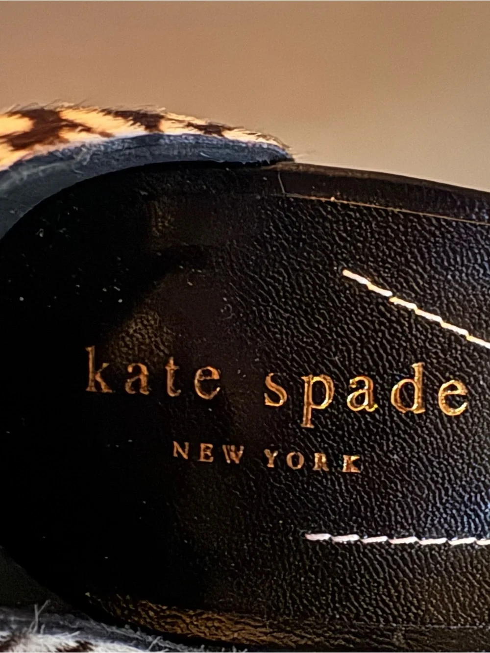Kate Spade Black & White Spot Heels - Size 9.5